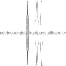 เครื่องมือผ่าตัดหู คอ จมูก แบบใช้มือจับ ยี่ห้อ Basis of Surgical House Curettes คุณภาพพรีเมียม ใหม่เอี่ยม - Product Image 2