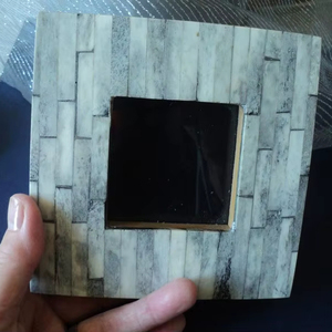 Cadres MDF personnalisés ArtisanVibe en gros - Lots de cadres en os incrusté 4x6 et 5x7 (OEM/ODM disponible) en provenance de l'Uttar Pradesh - Product Image 1