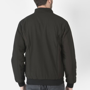 Custom Wholesale Casual <b>Jacket</b> Men navy blue Lightweight Crinkle Windbreaker <b>Zip</b> <b>up</b> Men <b>Jacket</b> - Product Image 2