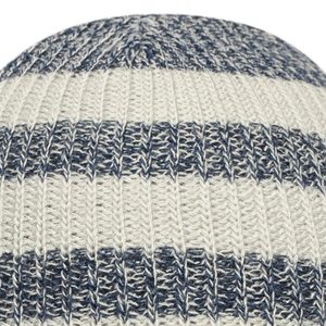 Unisex Striped Beanie Hat Acrylic Knit <b>Winter</b> <b>Cap</b> Casual Style for Adults 56-58CM Head Circumference - Product Image 5