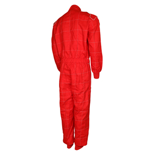 Traje de Carreras Rojo de Manga Larga para Hombre, Retardante de Llama, Poliéster, para Todas las Estaciones, Ropa para Motociclismo y Automovilismo - Product Image 6
