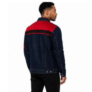 <b>Men</b> <b>Denim</b> <b>Jacket</b> New Fashion Casual Layering Essential With Classic Button Closure Durable Fabric And Comfortable Fit - Product Image 5