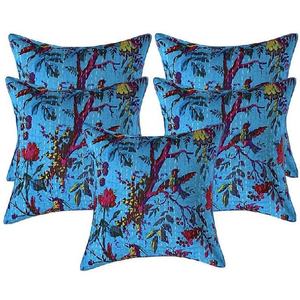 Fundas de cojín decorativas de algodón hechas a mano, diseño bordado a mano, étnico, novedad - Product Image 3