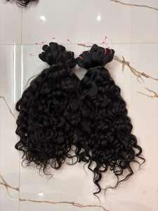 ผมต่ออินเดียแท้แบบเวอร์จิ้น เกรดเทมเพิล  จัดเรียงเกล็ดผม  แบบเป็นมัด  ข้อเสนอพิเศษ  ขั้นต่ำในการสั่งซื้อน้อย  รับผลิตแบรนด์ส่วนตัว (OEM) - Product Image 5