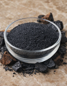 Poudre de charbon actif de coque de noix de coco BSJ 100g – Complément détox naturel à usage alimentaire – Durée de conservation 36 mois – Approvisionnement en vrac – Sec et à froid - Product Image 1