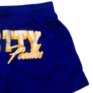 Pantalones Cortos Deportivos SGRho para Mujer, Personalizados con Letras Griegas, Cintura Elástica, para Entrenamiento, Gimnasio, Running, Ropa Deportiva - Product Image 5