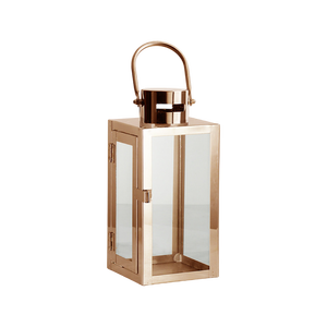 Lanterne en fer au design vintage et tendance, décoration de Noël et de la Saint-Valentin, design moderne, écologique, durable, porte-bougie d'intérieur - Product Image 2