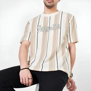 เสื้อยืดโอเวอร์ไซส์ผู้ชายผ้าฝ้าย 100% เนื้อหนา 260 กรัม พิมพ์ลาย DTG สไตล์เรโทร สตรีทแวร์ ล้างสีแบบแอซิด เสื้อเปล่า - Product Image 2