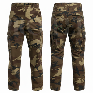 Low MOQ Customized Camouflage Pattern Cargo <b>Pants</b> for <b>Men</b> Outdoor Workwear Casual Wear Cotton Waterproof Trousers <b>Men's</b> - Product Image 5