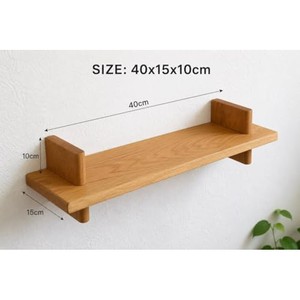 Estante Flotante de Madera de Mango Tallado Estilo Bohemio |   Artesanía al por Mayor |   Aqdus Saleem - Product Image 3