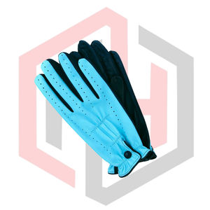 ถุงมือขับรถหนังแท้คุณภาพพรีเมียมสำหรับผู้ชายและผู้หญิง นุ่ม ป้องกันการบาด ทนทาน ขายส่ง รับผลิตตามแบบ OEM จากโรงงานโดยตรง - Product Image 3