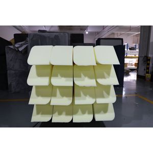 Divano Letto Doppio Multifunzionale a Corpo Largo in Spugna Pura con Tessuto in Velluto a Righe Sottili, Divano a Compressione - Product Image 5