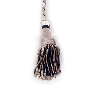 Borlas de hilo de latón personalizadas para uniformes ceremoniales, flecos de latón bordados, borlas, cordones trenzados para cinturones, vestimenta sacerdotal - Product Image 3