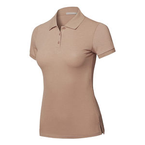 Camisetas Polo al por Mayor, Camiseta Polo para Equipo de Golf Femenino, Impresión de Logotipo Personalizada, Camisetas Polo Cortas de Poliéster y Algodón Suave para Mujer - Product Image 2