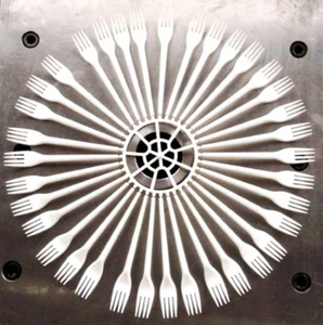 Moulages de précision en plastique, mini-moulages en caoutchouc 2K, pièces en polyuréthane injectées, moules pour fourchettes et cuillères en plastique PP (2 pièces) - Product Image 3