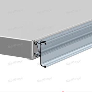 Portaetiquetas de plástico Meethope, cubierta de protección combinada, estante, hablador, soporte de etiqueta de precio, funciona con estante P25 en <span class=keywords><strong>supermercado</strong></span> - Product Image 6