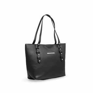 Sac fourre-tout noir P55375 pour femme - Product Image 2