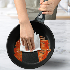 Elegant Non Stick Frying Pan Built For Modern Kitchens And Hassle Free Cooking Needs Non-Stick Fry Pan - Product Image 4