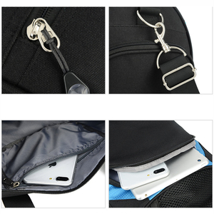 Sac de sport design avec compartiment à chaussures, organisation efficace pour les professionnels du fitness, sac de transport pour équipement d'entraînement pour la salle de sport au quotidien - Product Image 3