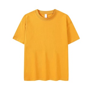 เสื้อยืดคอตตอน 100% หนานุ่ม ทรงบ็อกซี่ พรีเมียม สำหรับแบรนด์สตรีทแวร์ รับผลิตแบบ OEM ODM ขายส่ง - Product Image 6