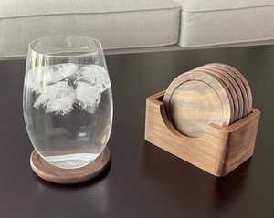 Posavasos para Taza de Té, Ecológico, de Alta Calidad, Redondo, de Madera, de Lujo, 350 mm de Diámetro, MN Exports MNE-234 - Product Image 4