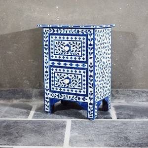 Table d'appoint décorative avec incrustations - Product Image 2