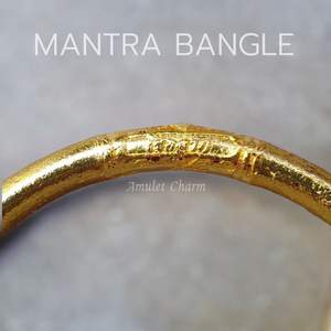 Multi Color Buddhist Bracelets Waterproof Soft Antique Gold <b>Leaf</b> Knitting Crocheting Made Thai Community - Product Image 4