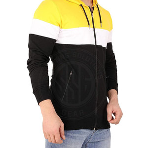 Sweats à capuche zippés en tissu doux, design respirant pour un usage quotidien - Product Image 4