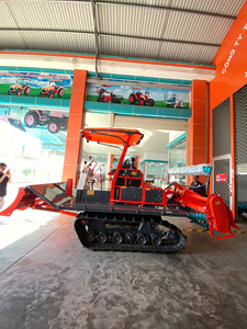 Tractor Agrícola HOGICO HG80VN Turbo de 80HP, 2WD, Motor Diésel, Transmisión por Engranajes, Orugas de Goma Resistentes - Product Image 1