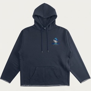 เสื้อฮู้ดดี้วินเทจฟอกสีสไตล์สโตนวอช ผ้าฝ้าย 100% สำหรับฤดูใบไม้ร่วง ขอบดิบ สไตล์สตรีทแวร์ สำหรับผู้ชาย - Product Image 1