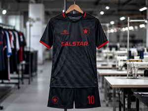 Camiseta de Fútbol Transpirable para Hombre, Uniforme de Manga Corta para Verano, Logotipo del Equipo de Moda, Patrocinador Personalizable, Calidad Premium, Gran Venta - Product Image 3