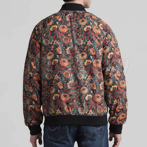 Chaqueta Bomber Premium para Hombre, Ligera, con Cierre Frontal, Informal, para Invierno, con Logotipo Personalizado, Resistente al Viento, Suministro al por Mayor de Fábrica - Product Image 3