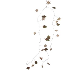 Guirnalda de Flores Ecológica de Lámina de Hierro Galvanizado para Decoración del Hogar, Suministros para Fiestas de Navidad y Año Nuevo al Aire Libre - Product Image 5