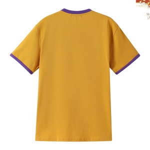 Camiseta de punto con bordado griego de escudo Omega personalizado en oro antiguo 2026 para hombre, cuello redondo, transpirable, informal, manga corta, 100% algodón - Product Image 6