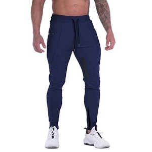 กางเกงขายาวลำลองสลิมฟิตกางเกงผ้ายืดน้ำหนักเบาเนื้อผ้าถักมีเชือกรูดสำหรับผู้ชายกางเกงผ้าฝ้ายวัสดุผ้า - Product Image 1