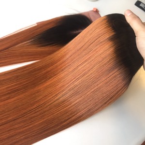 Meilleur prix birman bouclés Piano brun couleur Super Double dessiné vietnamien cheveux humains de haute qualité prix de gros vierge/cheveux bruts - Product Image 1