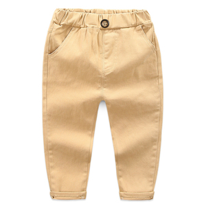 Pantalon Cargo Enfant Garçon Nouvelle Collection 2026 – Confortable et Tendance – Couleur Unie – Vente Flash - Product Image 1