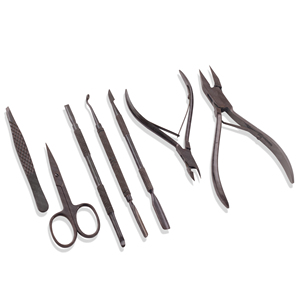Multi Functional High Elasticity Disposable Premium Stainless Steel Manicure Pedicure Set With Customized Packing - Product Image 1
