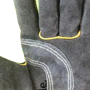 ถุงมือเชื่อมแบบหนัง รุ่นใหม่ล่าสุด แห้งเร็ว ทนความร้อนและไฟ สำหรับงานเชื่อมและงานปิ้งย่าง - Product Image 4