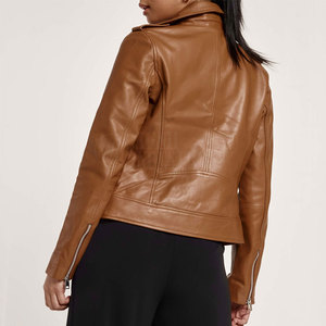 Chaqueta de Cuero para Mujer al por Mayor, Último Diseño, Transpirable, de la Mejor Calidad, Ligera y de Alta Venta - Product Image 5