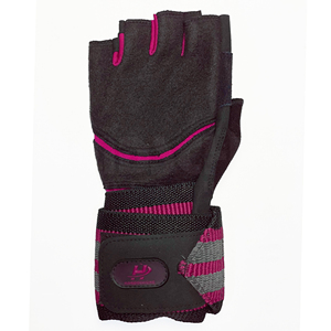 Guantes Deportivos de Medio Dedo de PU HANDSCHUHE INDUSTRIES, Agarre Ajustable con Correa de Muñeca y Hebilla, Antideslizantes, Unisex, 0.5 kg - Product Image 5