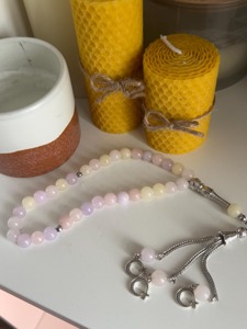 Glowing Fashion High Quality Handmade Resin Islamic Prayer Beads Angel Eco-Friendly Muslim Tasbih Rosary <b>Eid</b> <b>Gifts</b> - Product Image 4