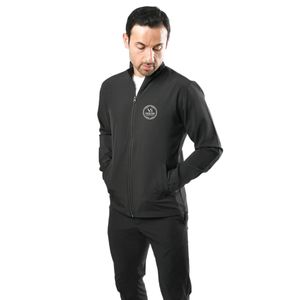 All Sport Men <b>Jacket</b> Black Color Lightweight Windproof Breathable <b>Zip</b>-<b>Up</b> Athletic Casual Outdoor Running Training Sports <b>Jacket</b> - Product Image 3