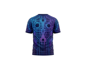 เสื้อเจอร์ซีย์โพลีเอสเตอร์พรีเมียม 100% สำหรับงานซับลิเมชั่น พร้อมโลโก้และดีไซน์ทีมแบบกำหนดเอง - Product Image 2