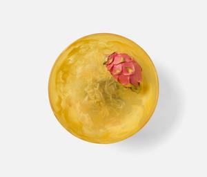 Exclusive Premium Clear Transparent Resin Polished <b>Salad</b> <b>Serving</b> <b>Bowl</b> with Glitter Finish for Home Hotel Restaurant & Party Use - Product Image 5