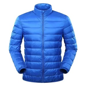 Veste d'hiver matelassée pour homme sur mesure en gros, veste matelassée pour homme, veste matelassée noire de haute qualité pour homme - Product Image 1