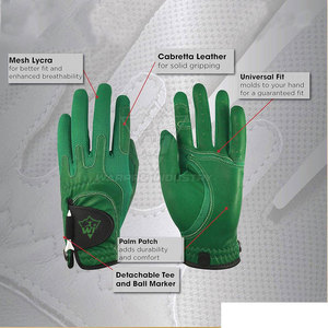 Gants de golf modernes avec ajustement réglable au poignet pour un confort amélioré et des performances sportives fiables Gants de golf confortables - Product Image 4