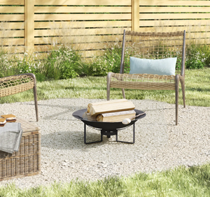 Corten Steel Fire Pit With Stand Rust Finished <b>Large</b> Iron Bowl Rustic Kadai Garden Supply <b>BBQ</b> Parties Fire Pit Best Price - Product Image 4