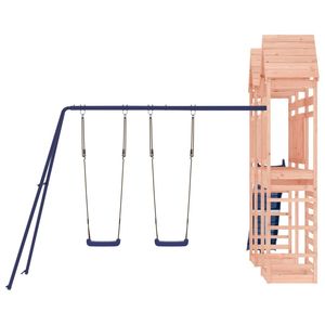Legno massello Douglas Playset all'aperto con altalene - Product Image 4
