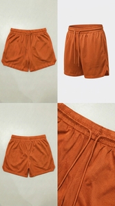 Shorts de sport légers pour hommes, taille élastique, design uni, shorts décontractés pour la course à pied et l'entraînement - Product Image 4